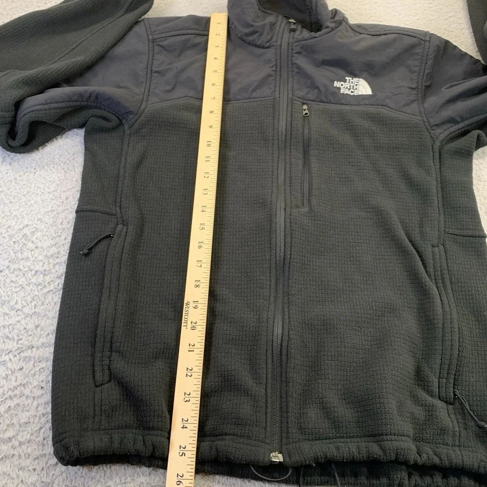 The North Face Astro Ridge Jacket Mens Medium Black Full Zip Pocket Outdoor Hike